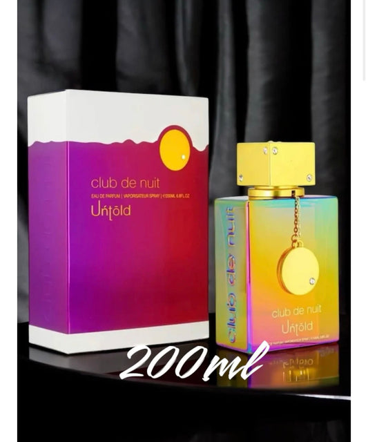 Club d Nuit Untold Eau de Parfum Spray , 6.8 Fl OZ