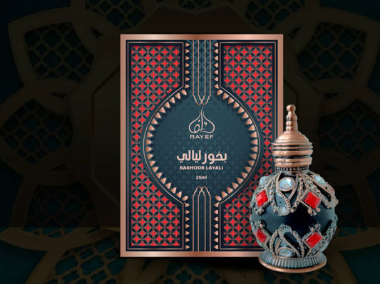 BAKHOOR LAYALI CONCENTRATE PERFUME ACEITE 25ml RAYEF